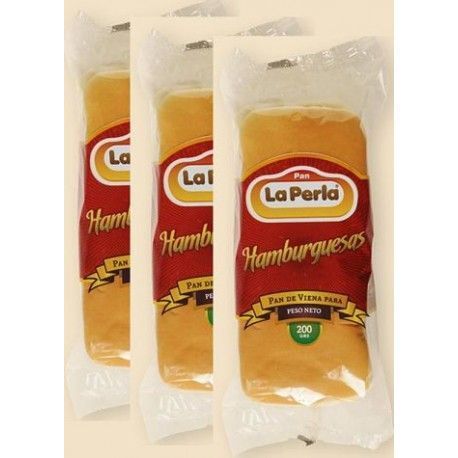 Pan de Hamburguesas La Perla x 4 u