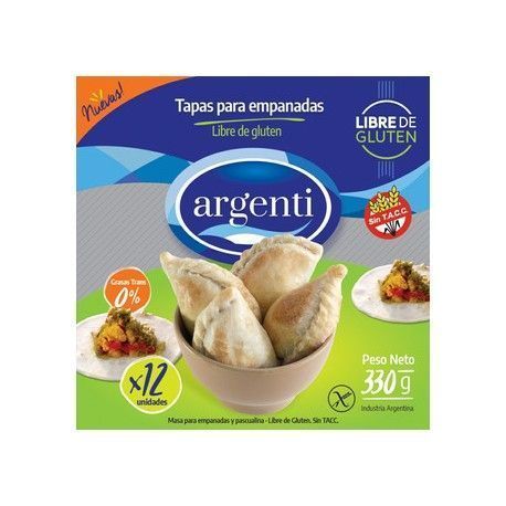 Tapas empanadas sin tacc Argenti